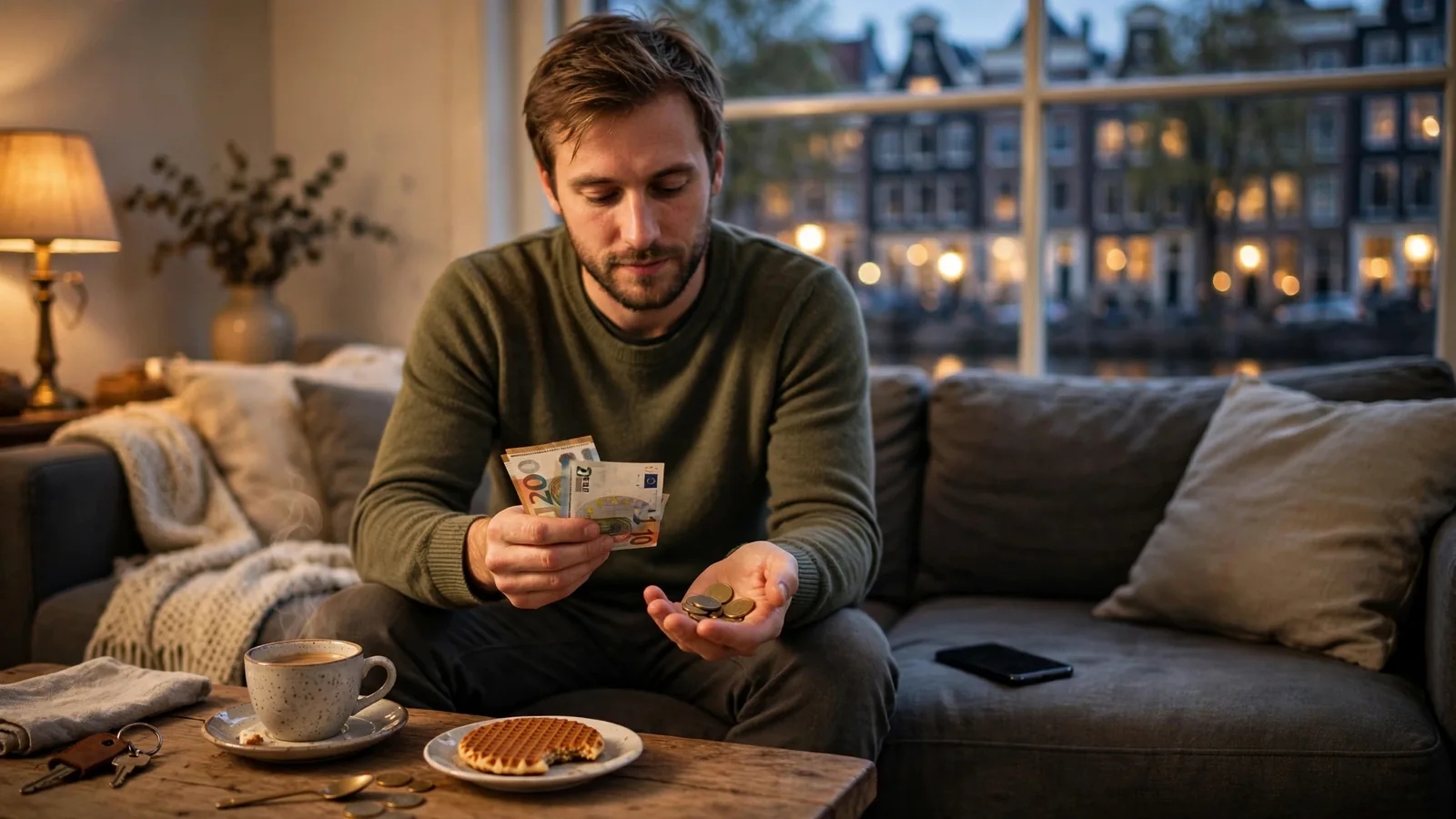 Nederlander doet kleine online casinostorting van vijf euro vanaf de bank