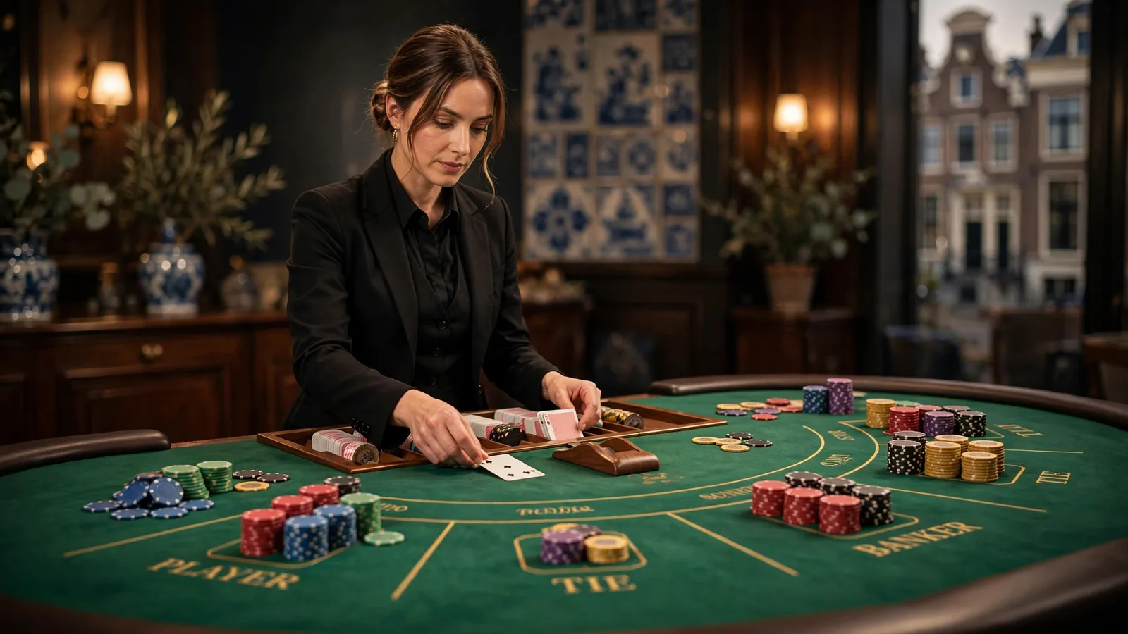 Live casino baccarat in Nederland: spel en tafels