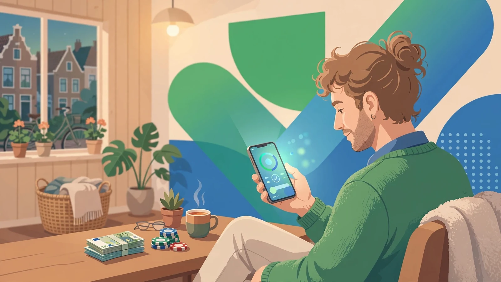 Nederlander stort tien euro via iDEAL bij online casino