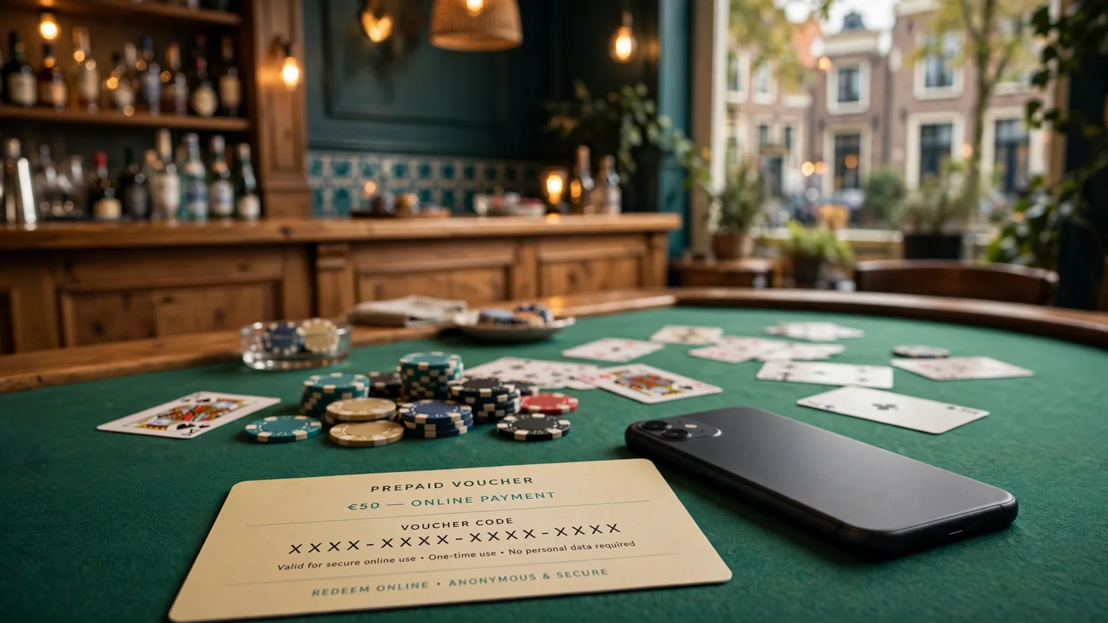 Paysafecard-betaling bij online casino zonder CRUKS